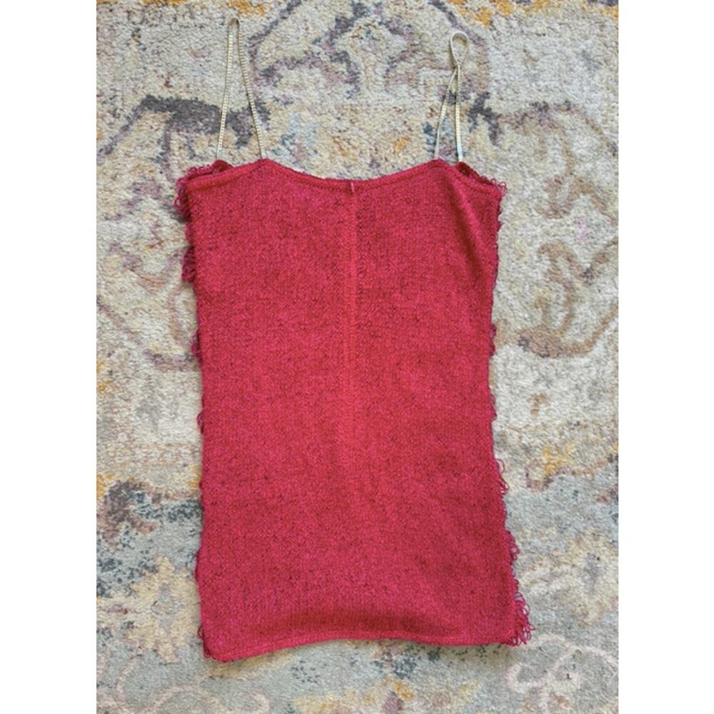 Magda Butrym Pink Crochet Flower Mini Shift Dress - Picture 15 of 16